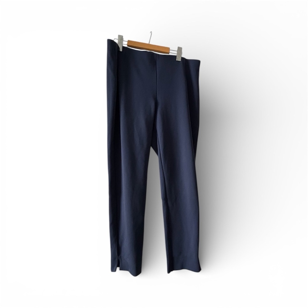 Olsen Women's Navy Straight Leg Pants size L